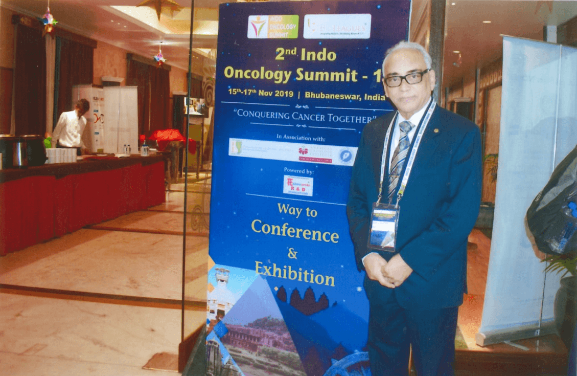 AS INVITED GUEST LECTURER  2ND  INDO-ONCO CONFERENCE IN BHUBANESWAR, INDIA 2023